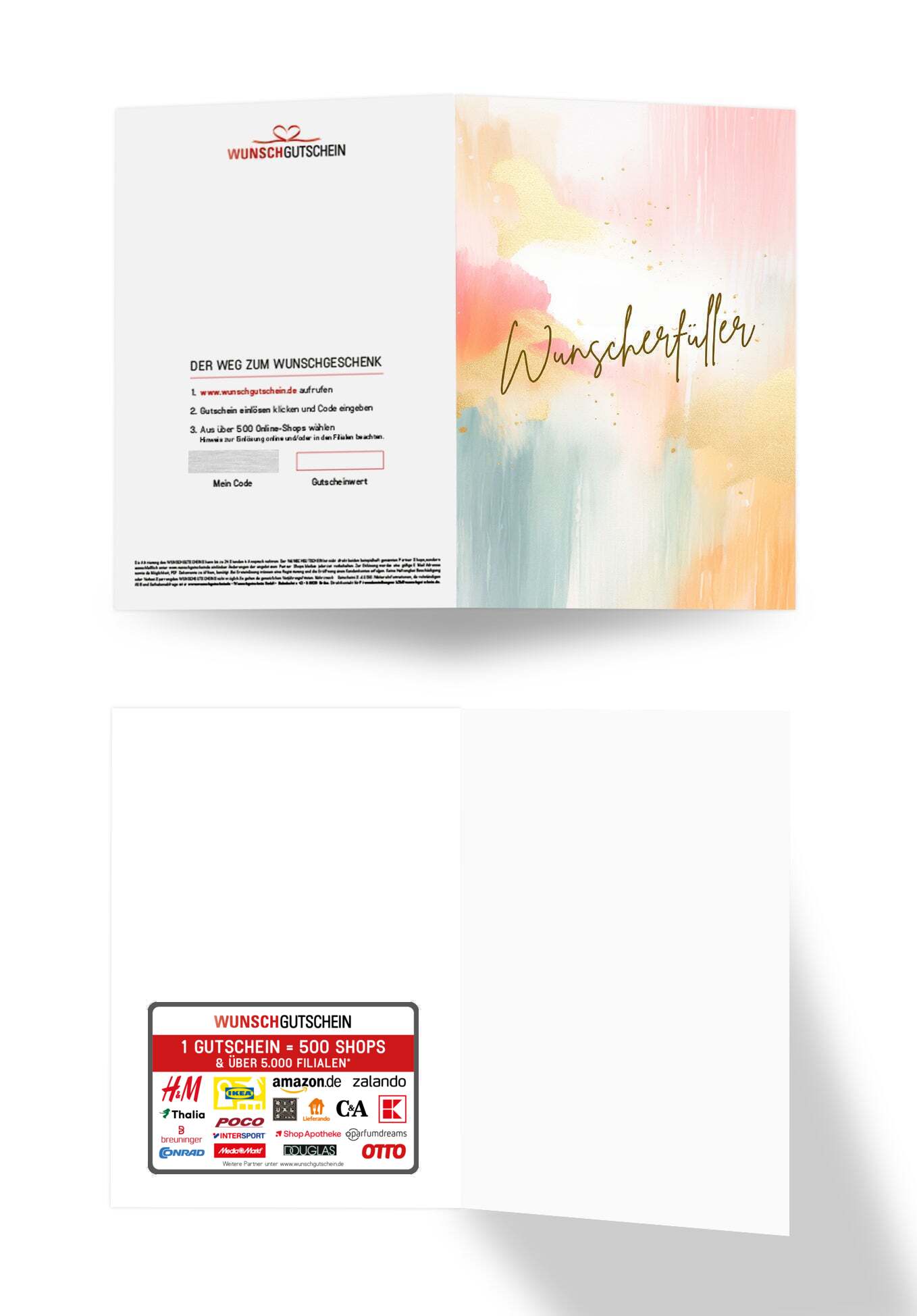 Wunscherfüller - Aquarell Bunt