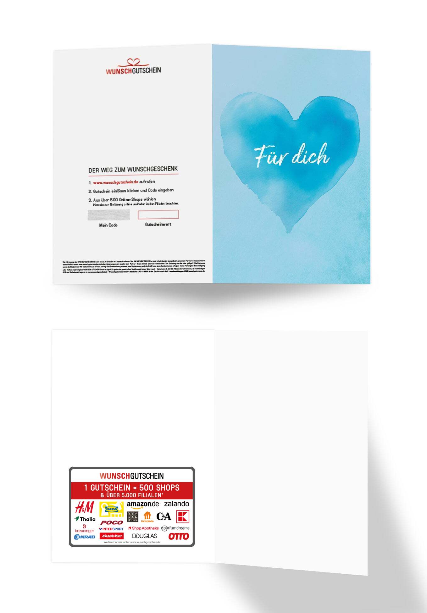 Für dich - Herz Blau PDF