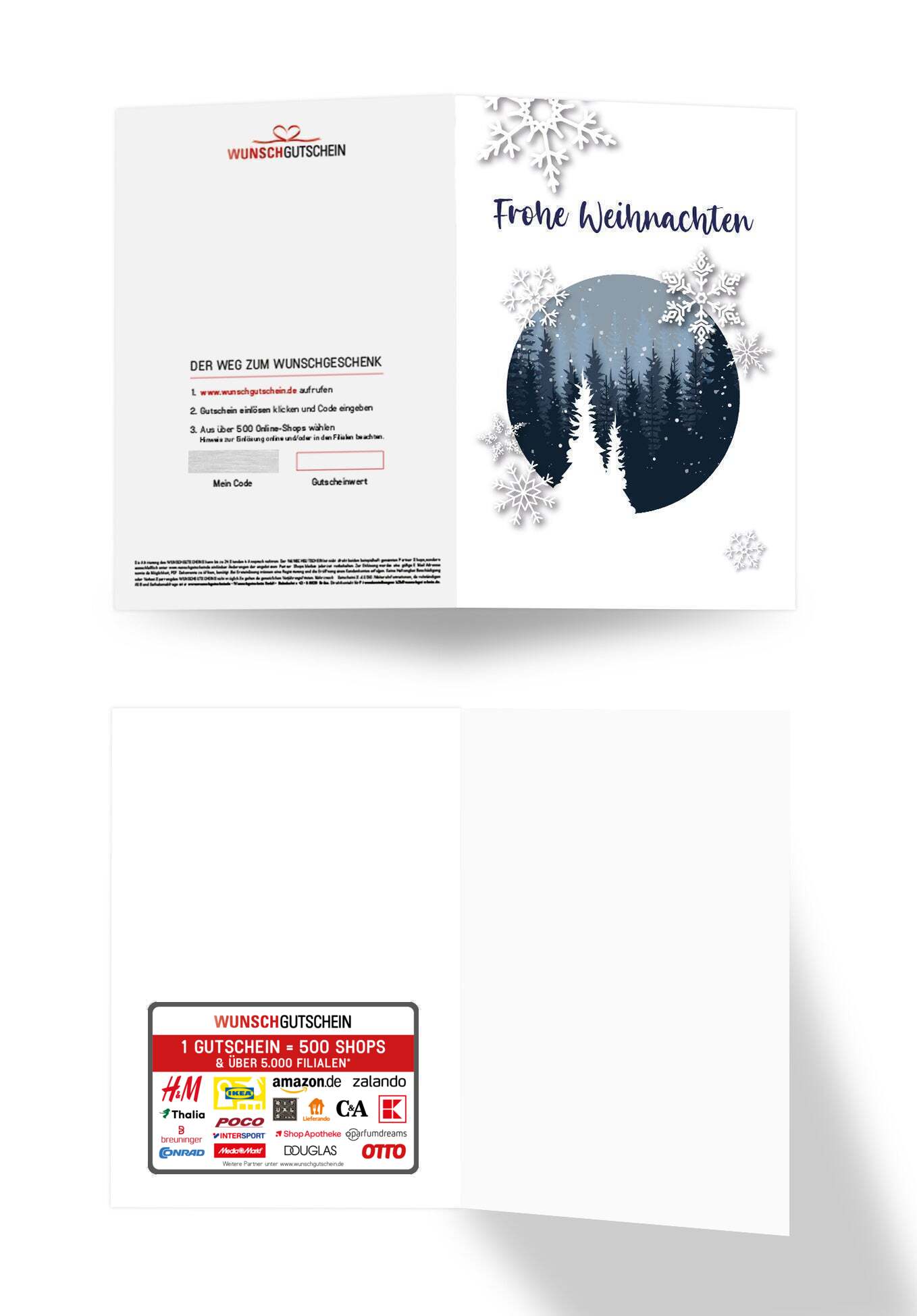 Frohe Weihnachten - Schneekugel PDF
