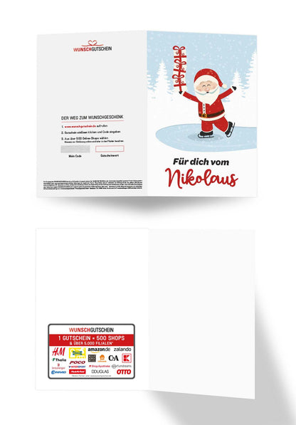 Vom Nikolaus - Nikolaus Eislaufen