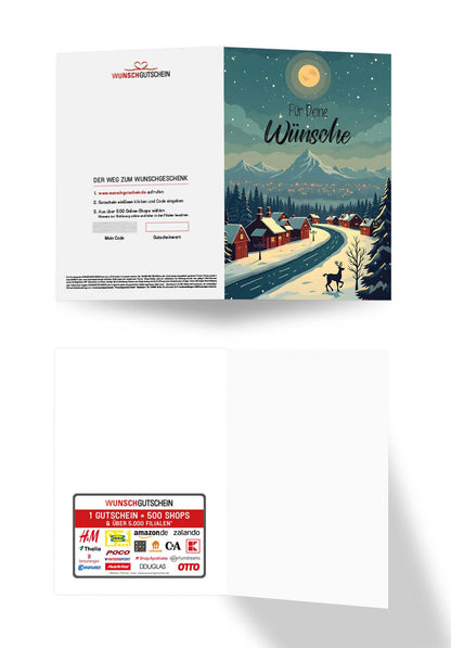 Für deine Wünsche - Winterstadt Rentier PDF