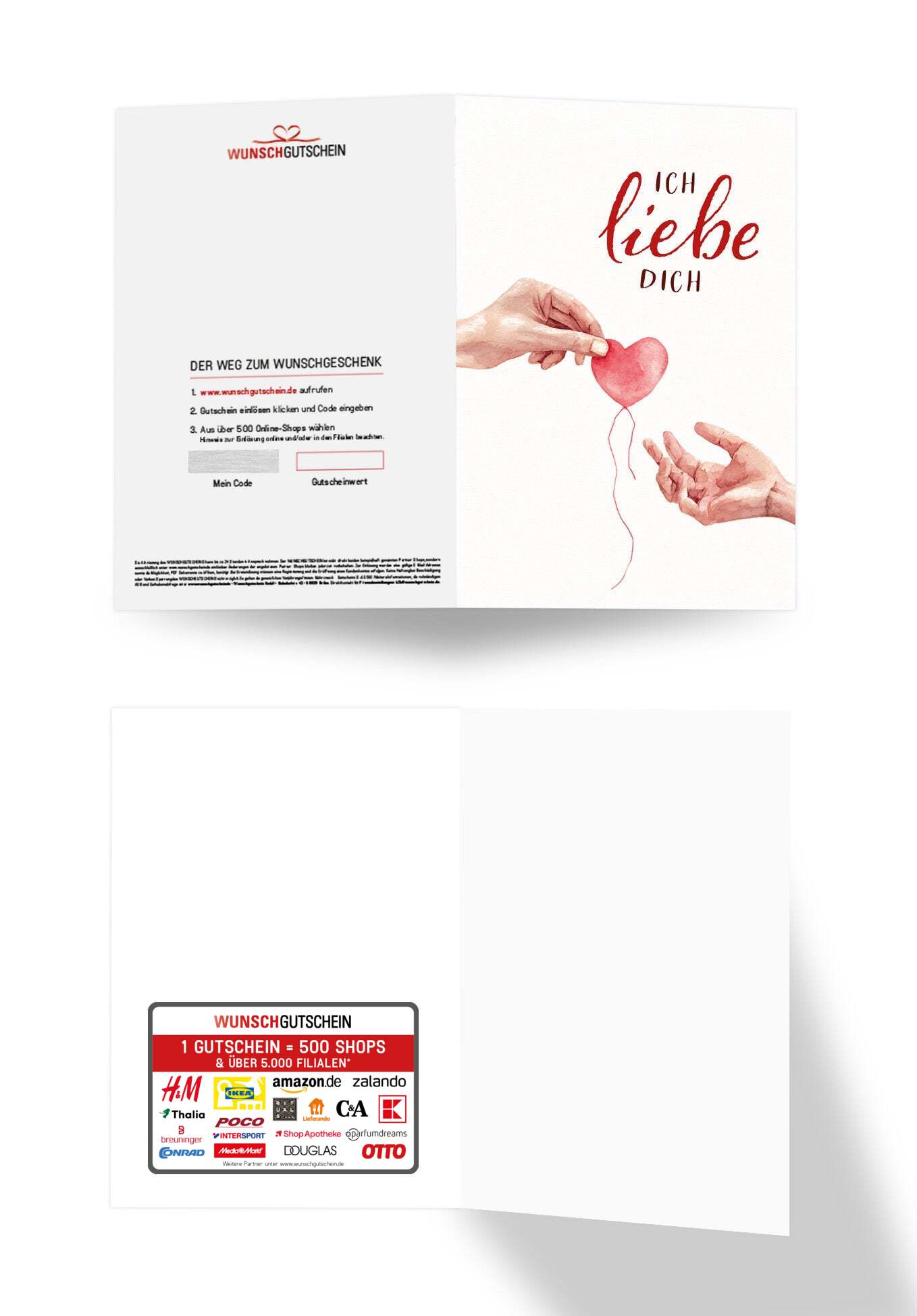 Ich liebe dich - Hände Herz