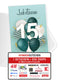15 Jahre Jubiläum - Ballons Grün (Gutscheinwert)