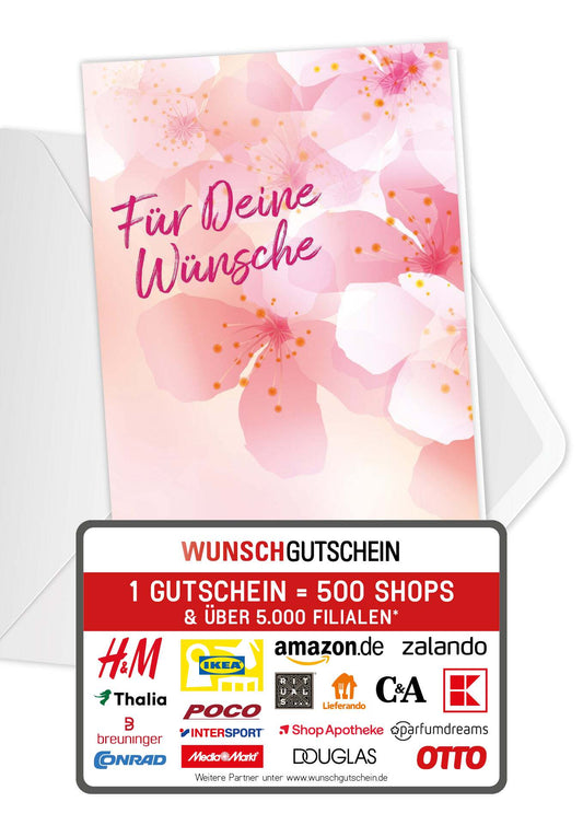 Für deine Wünsche - Blumen Rosa PDF