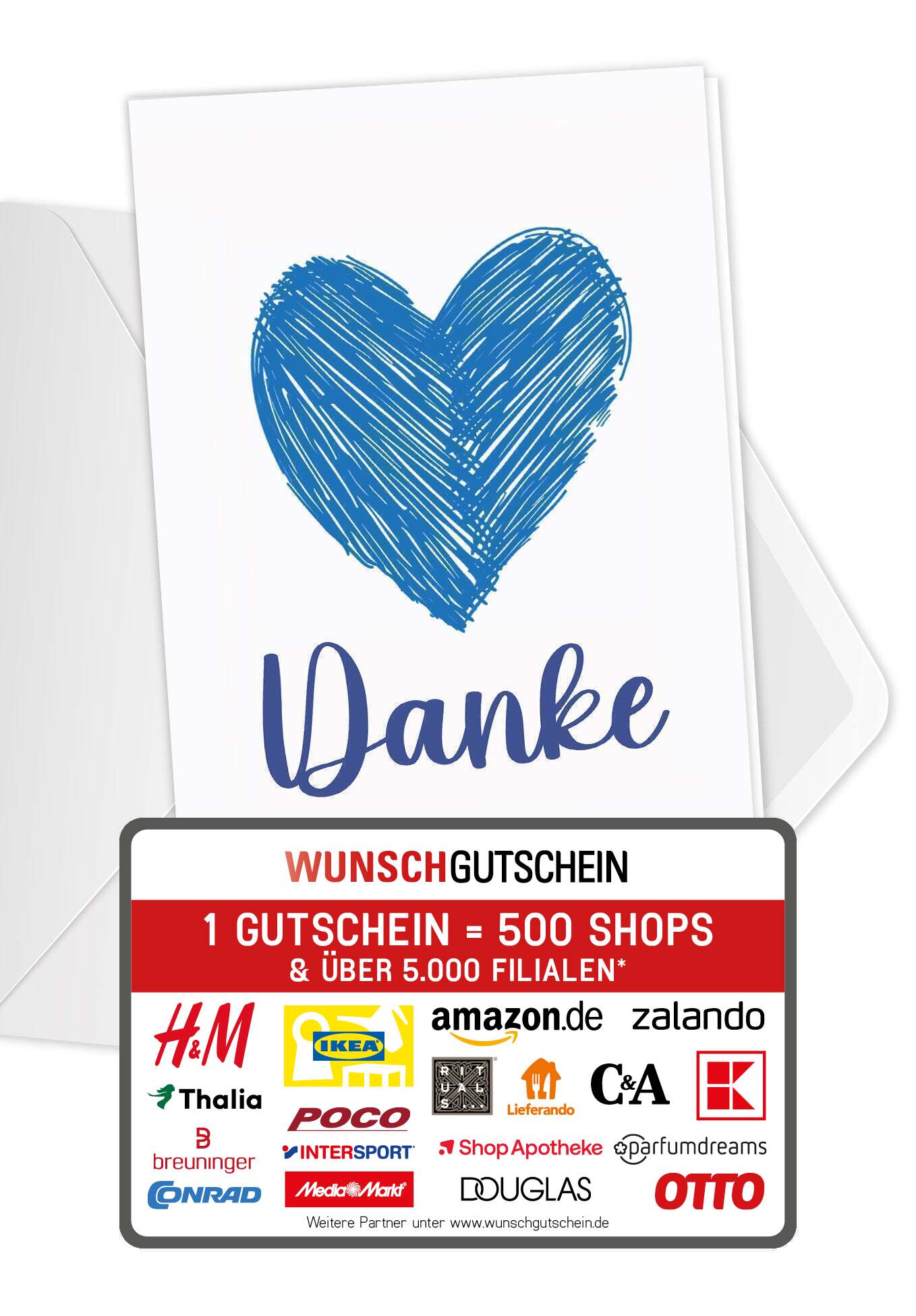 Danke - Herz Blau PDF