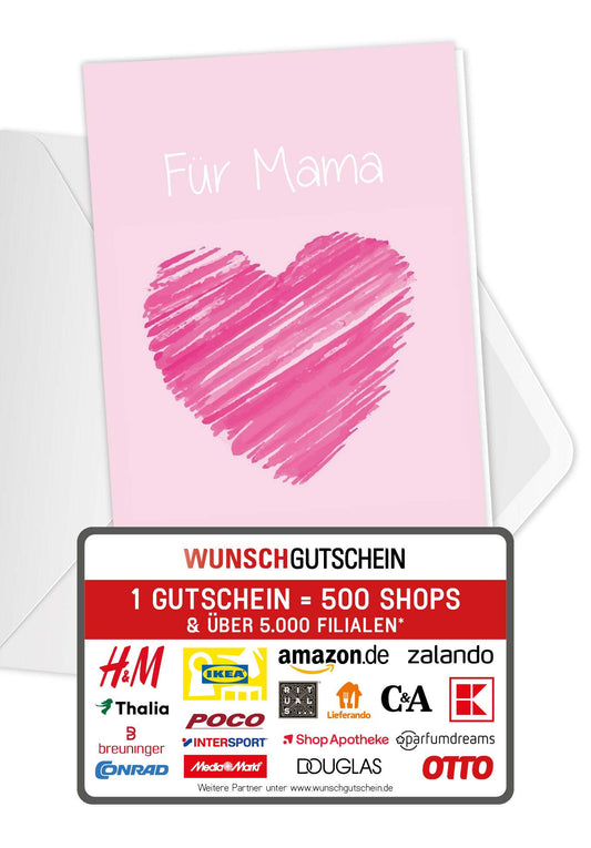 Für Mama - Herz