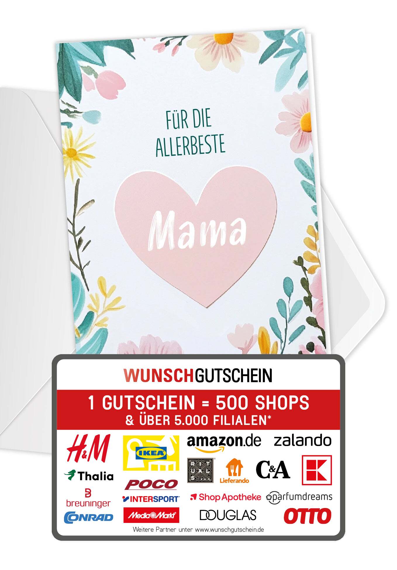 Für die allerbeste Mama - Herz PDF