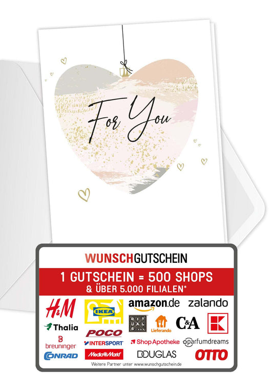 For you - Weihnachtsherz