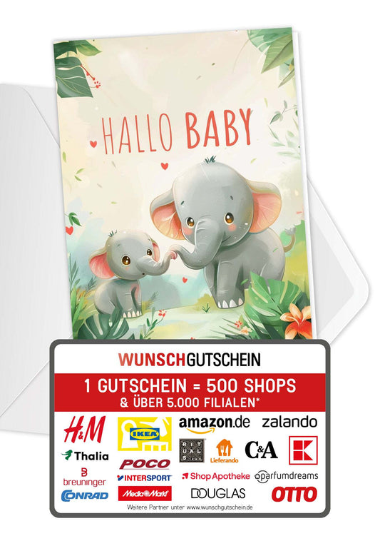 Hallo Baby - Elefanten