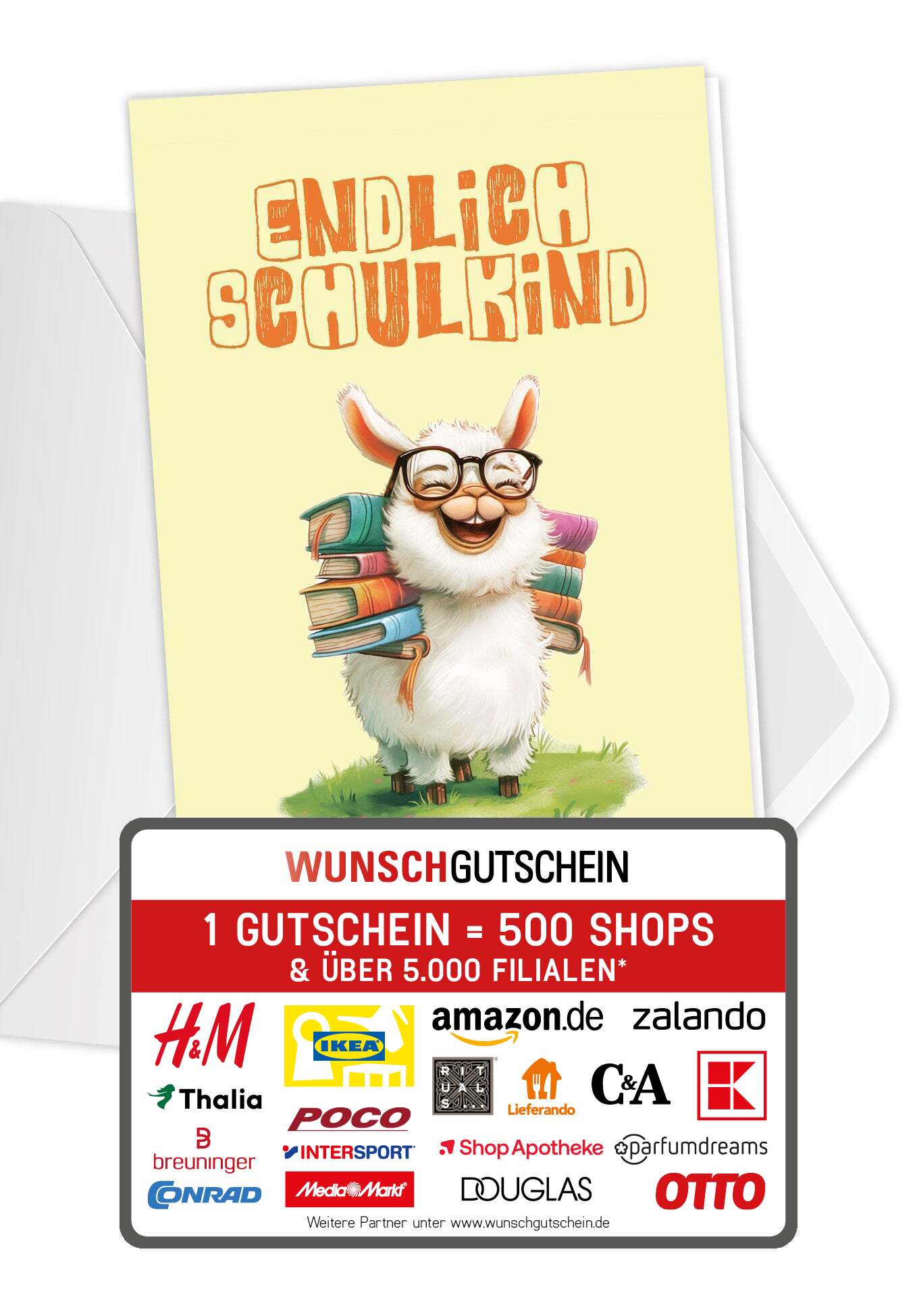 Endlich Schulkind - Lama PDF