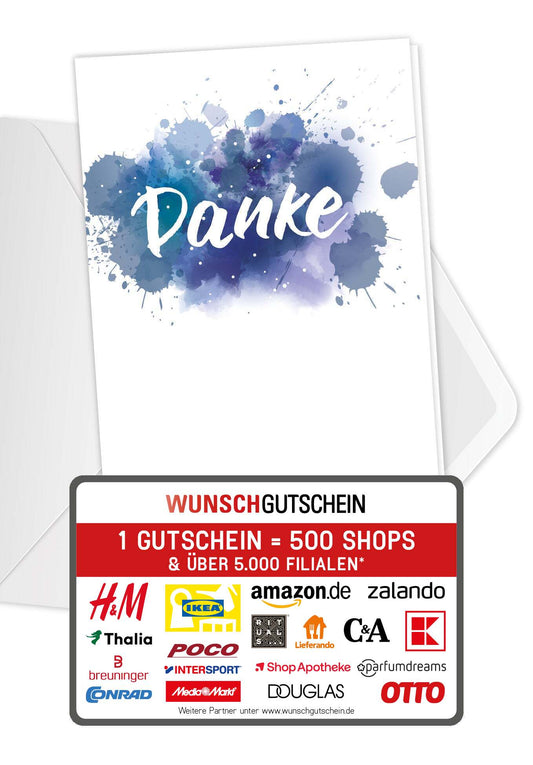 Danke - Blau