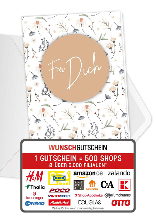 Für Dich - Blumen weiß PDF