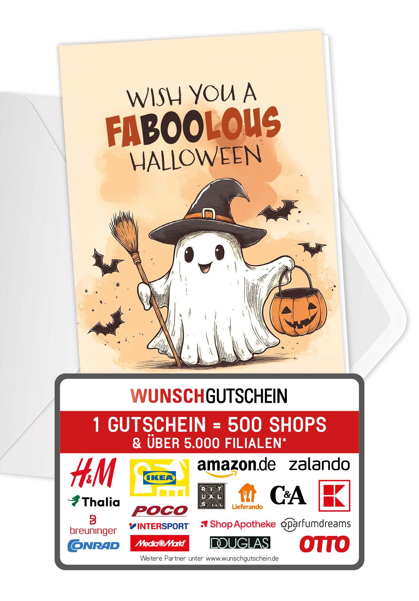 Faboolous Halloween - Geist (Gutscheinwert)