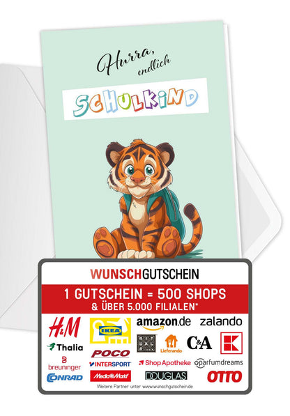 Hurra Schulkind - Tiger