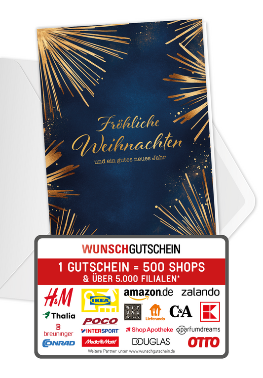 Fröhliche Weihnachten - Feuerwerk PDF