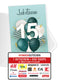 15 Jahre Jubiläum - Ballons Grün