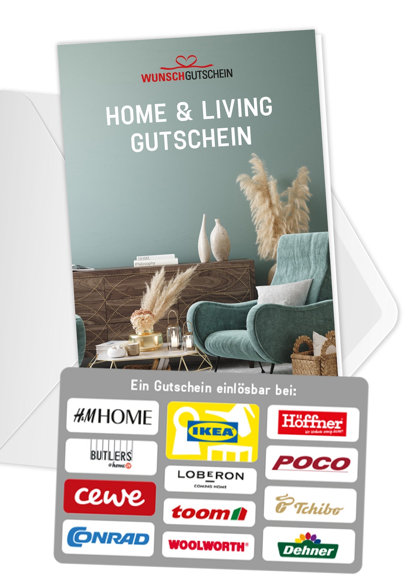 Home & Living Gutschein - Einlösbar für Möbel, Dekoration und mehr PDF