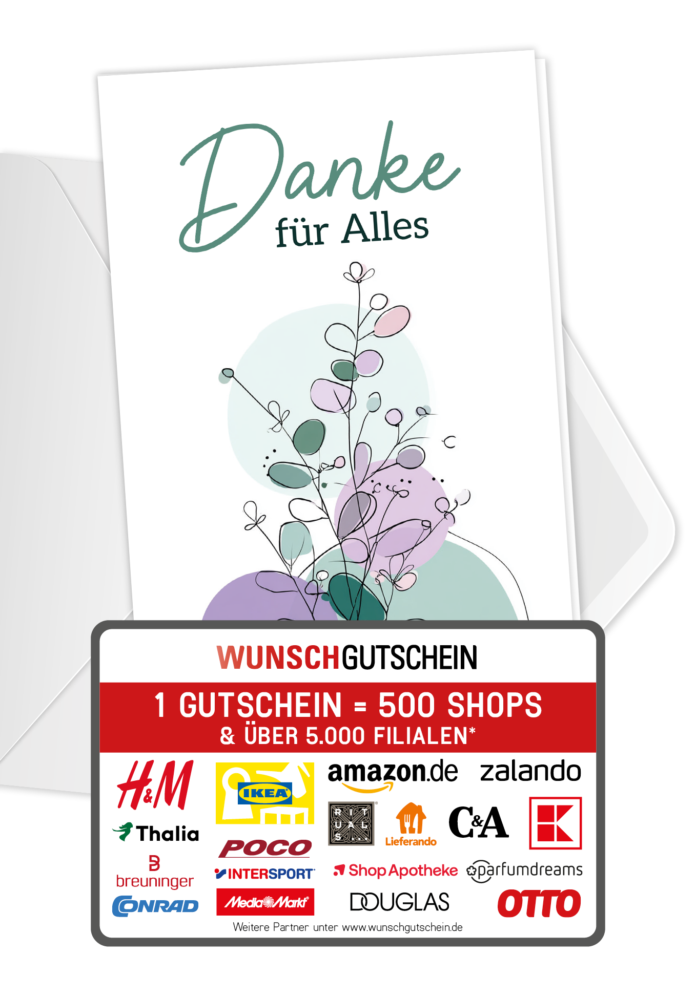 Danke für Alles - Lila Grün