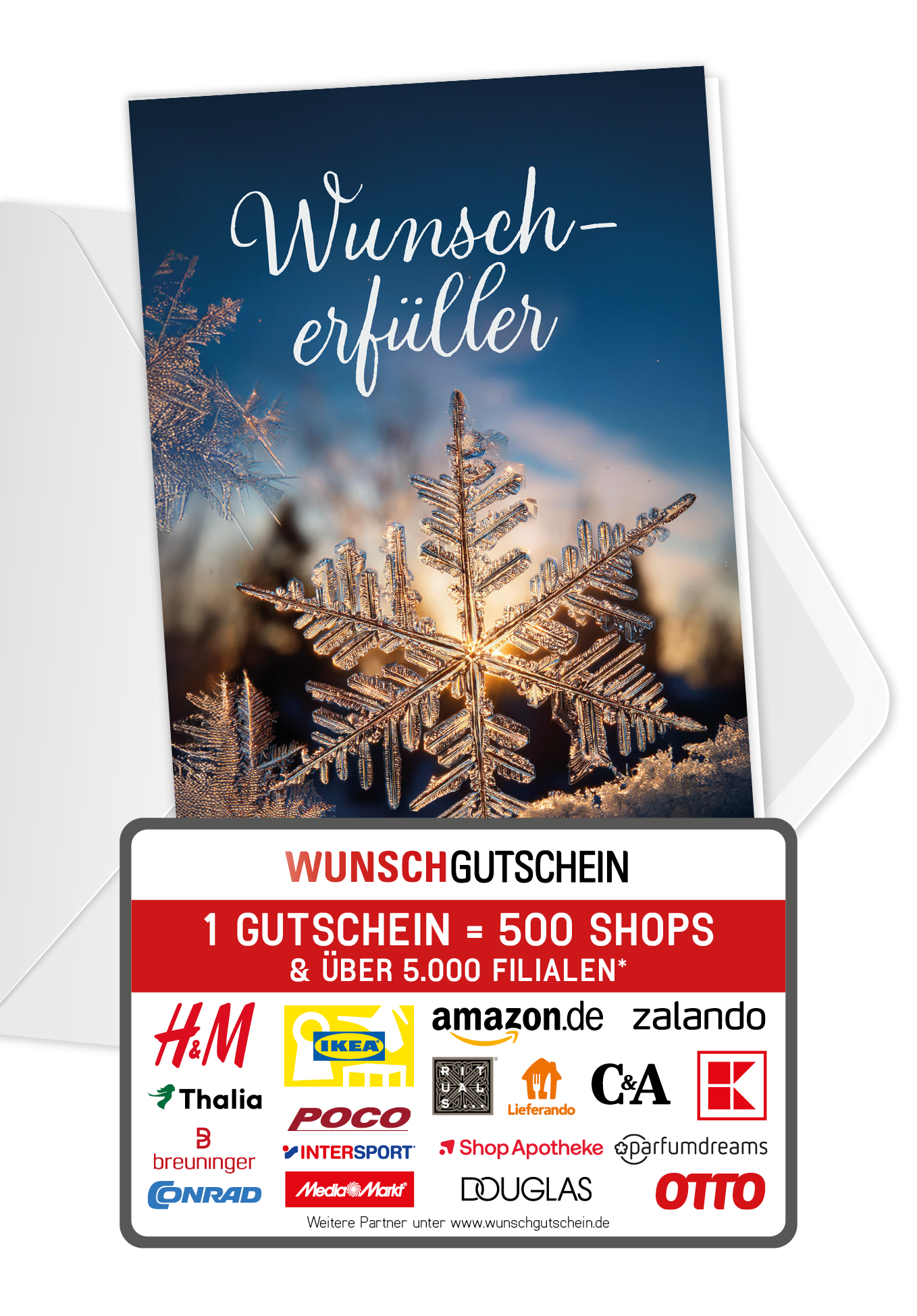 Wunscherfüller - Schneeflocke