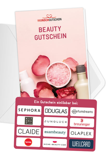 Wunschgutschein Beauty Gutschein - Das perfekte Geschenk für deine Liebsten – Geschenkgutschein Ansicht 1