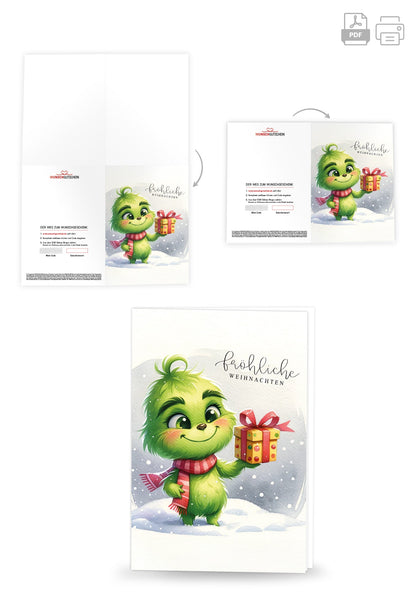 Fröhliche Weihnachten - Grinch PDF