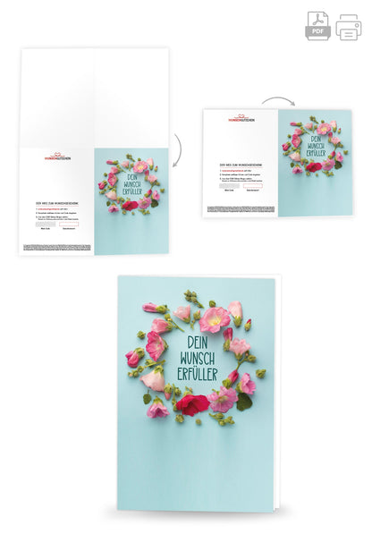 Dein Wunscherfüller - Blumen Kreis PDF