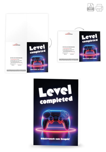 Level completed  - Game PDF
