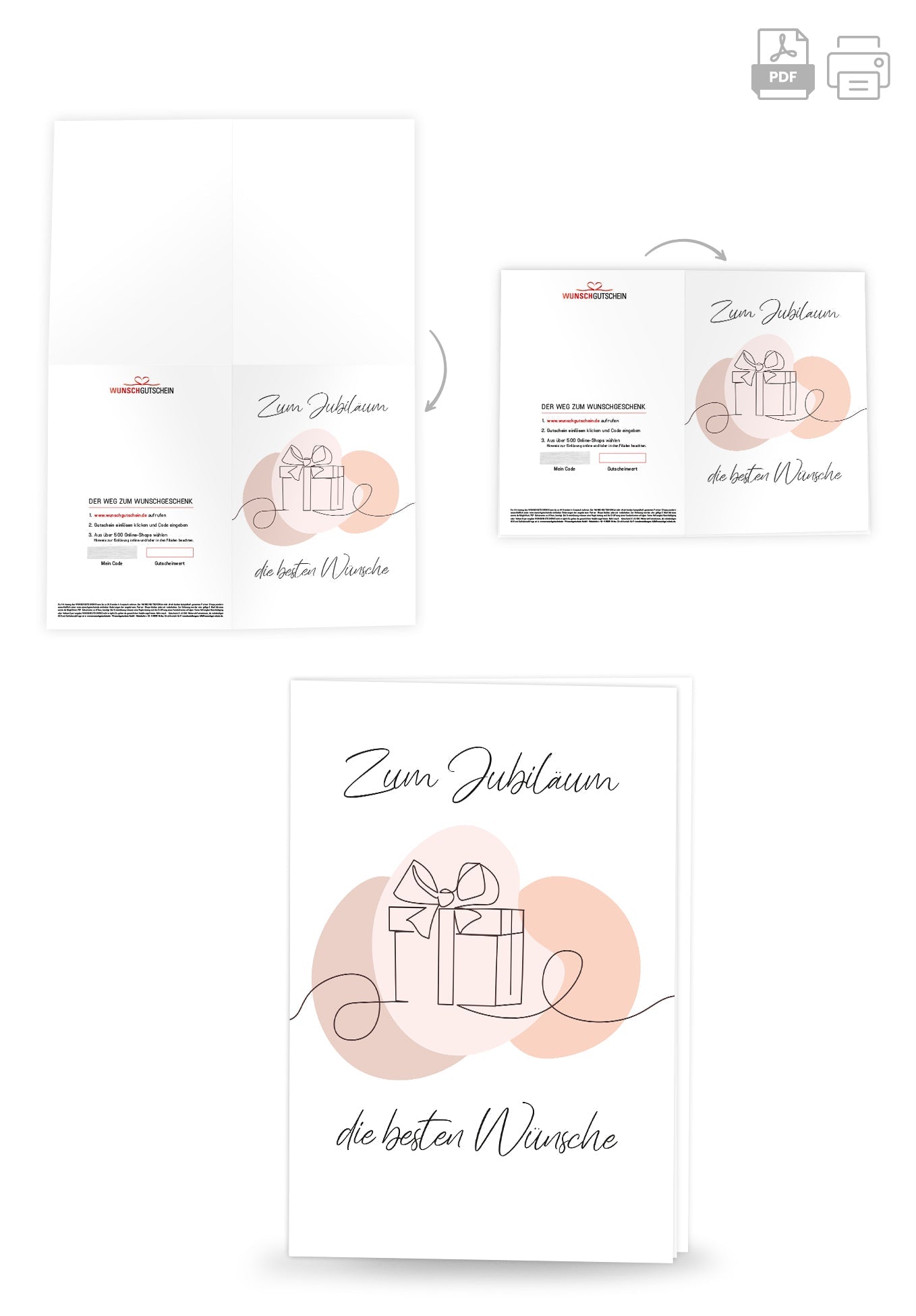 Zum Jubiläum - Geschenk PDF