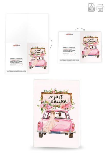 Just Married - Auto Rosa PDF