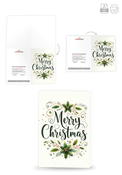 Merry Christmas - Zweige PDF