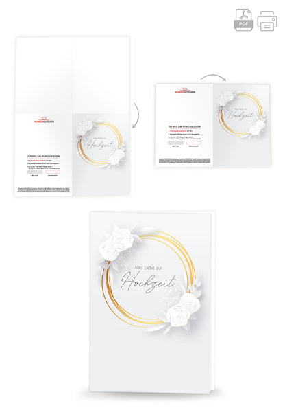 Alles Liebe zur Hochzeit - Ring