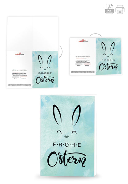 Frohe Ostern - Hasenohren PDF