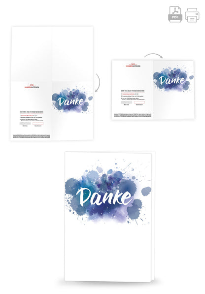 Danke - Blau PDF