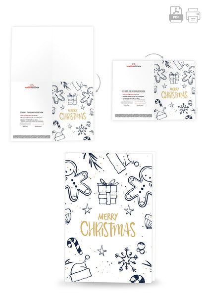 Merry Christmas - Lebkuchen Gold PDF
