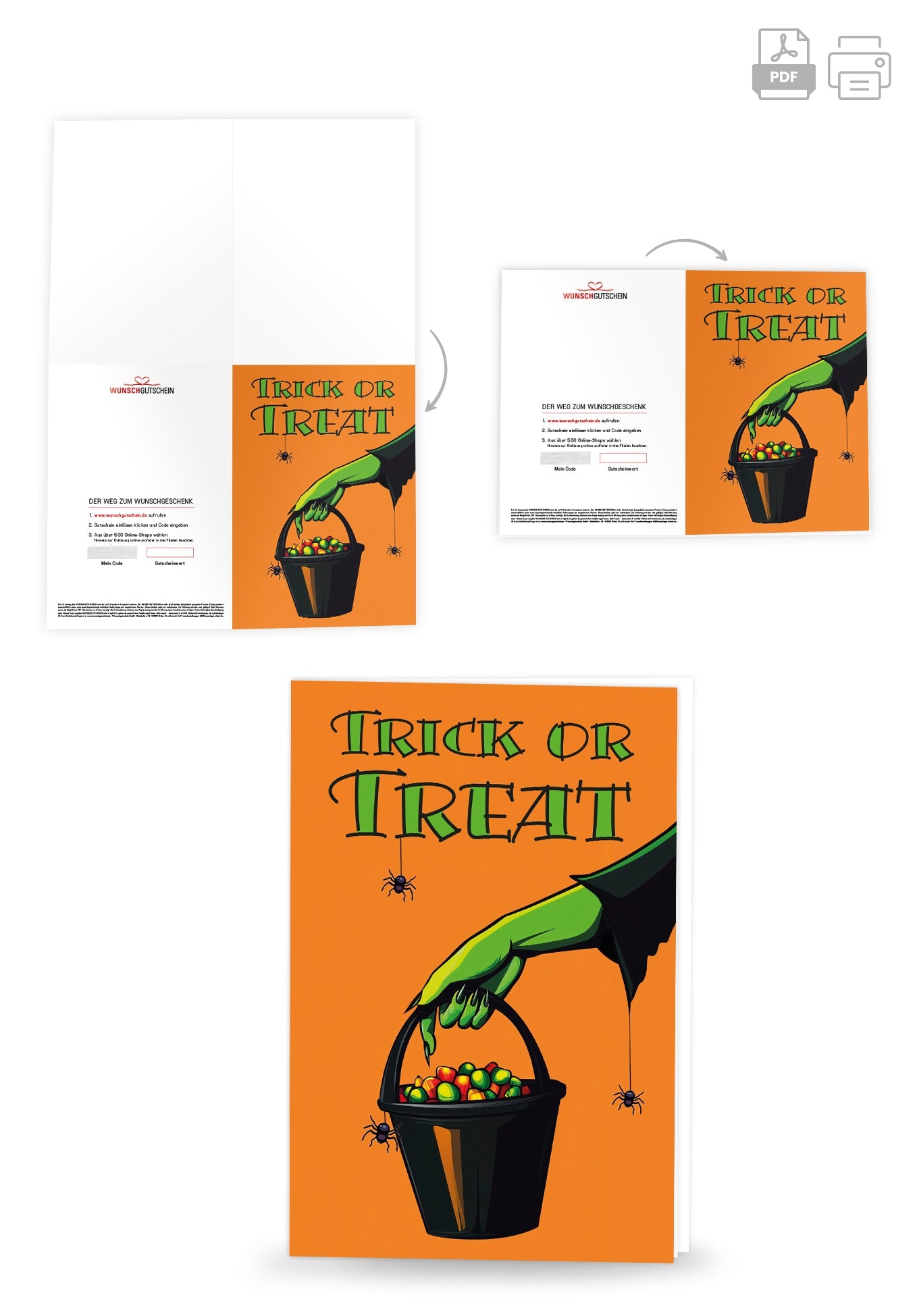 Trick or Treat - Süßigkeiten PDF