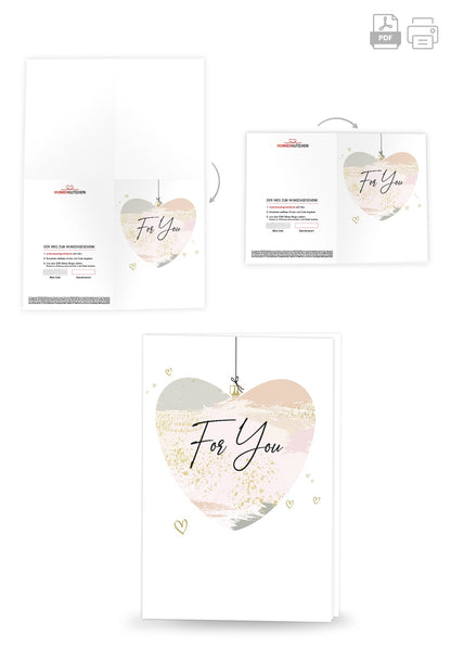 For you - Weihnachtsherz PDF