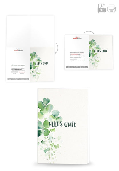Alles Gute - Kleeblatt PDF