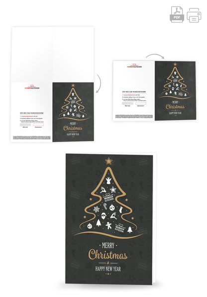 Merry Christmas - Weihnachtsbaum PDF