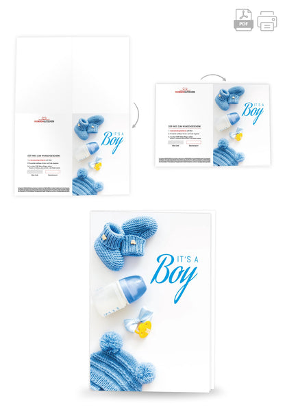It's a Boy - Babyklamotten PDF