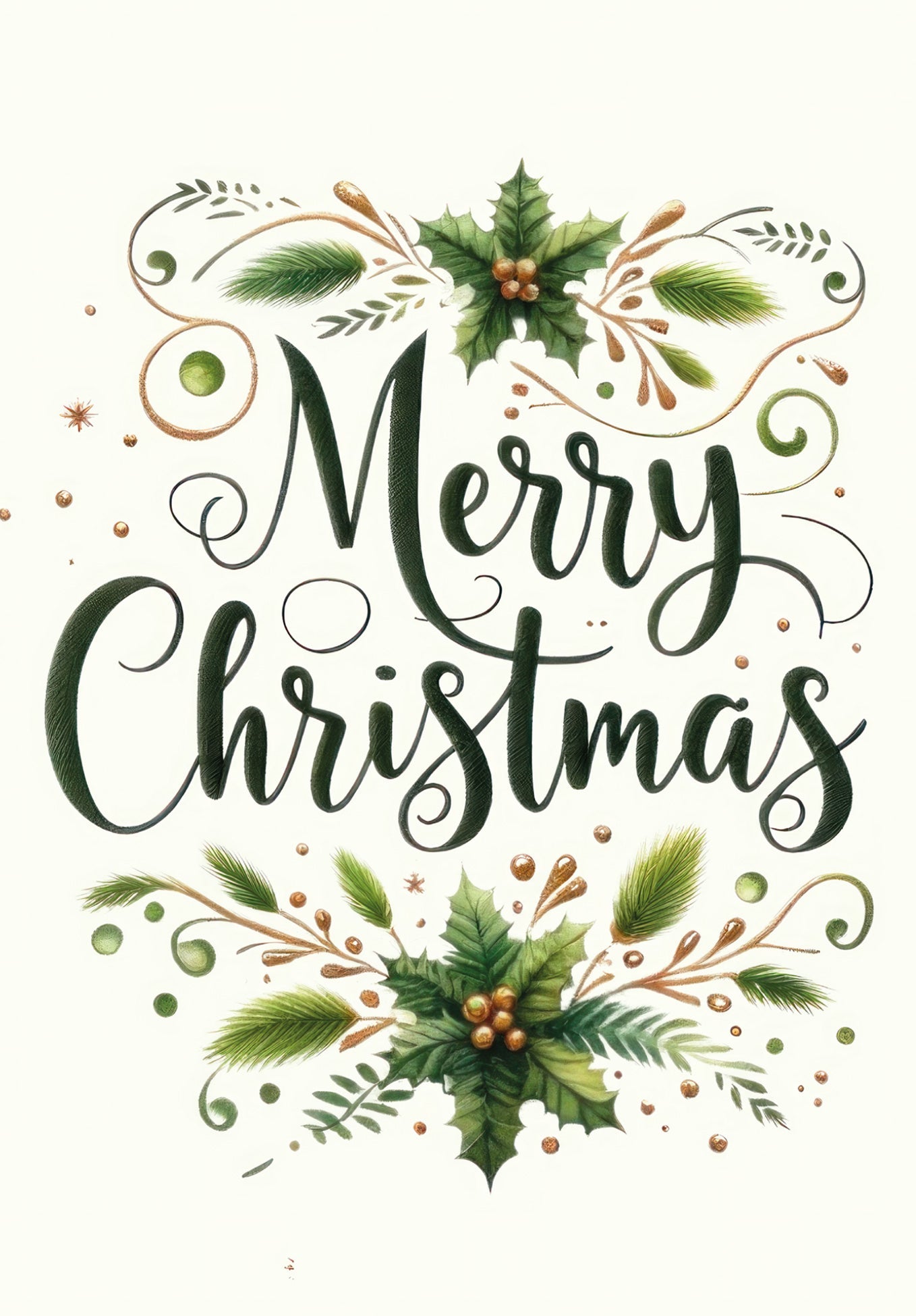 Merry Christmas - Zweige PDF