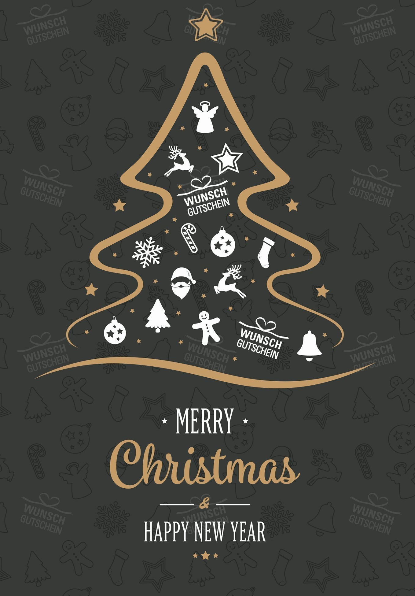 Merry Christmas - Weihnachtsbaum PDF