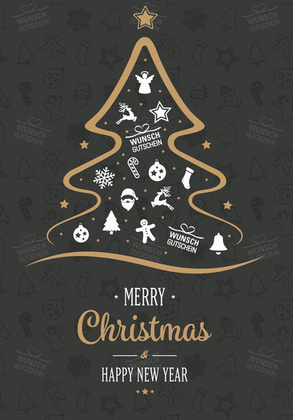 Merry Christmas - Weihnachtsbaum PDF