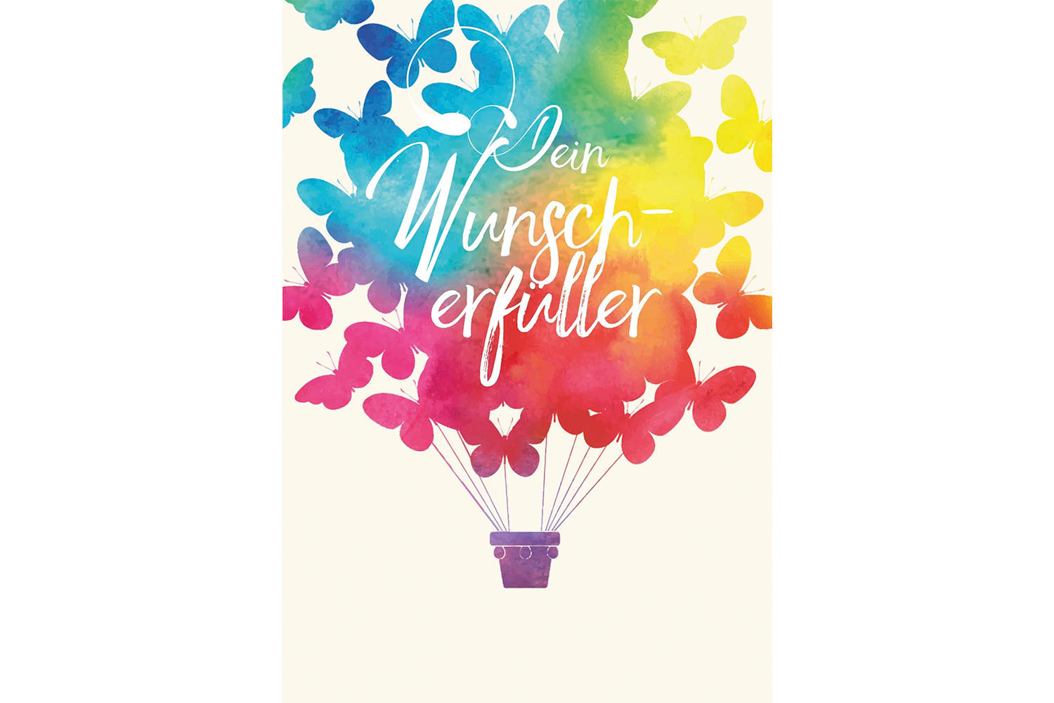 Wunschgutschein Dein Wunscherfüller - Schmetterling PDF – Geschenkgutschein Ansicht 2