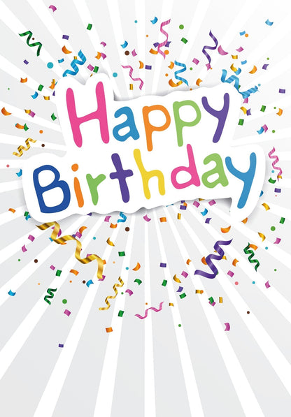 Happy Birthday - Konfetti PDF