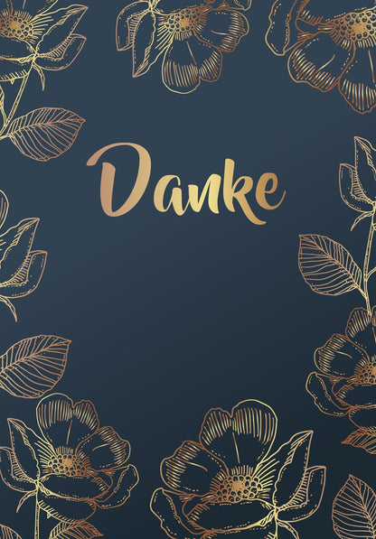 Danke - Blau Gold PDF