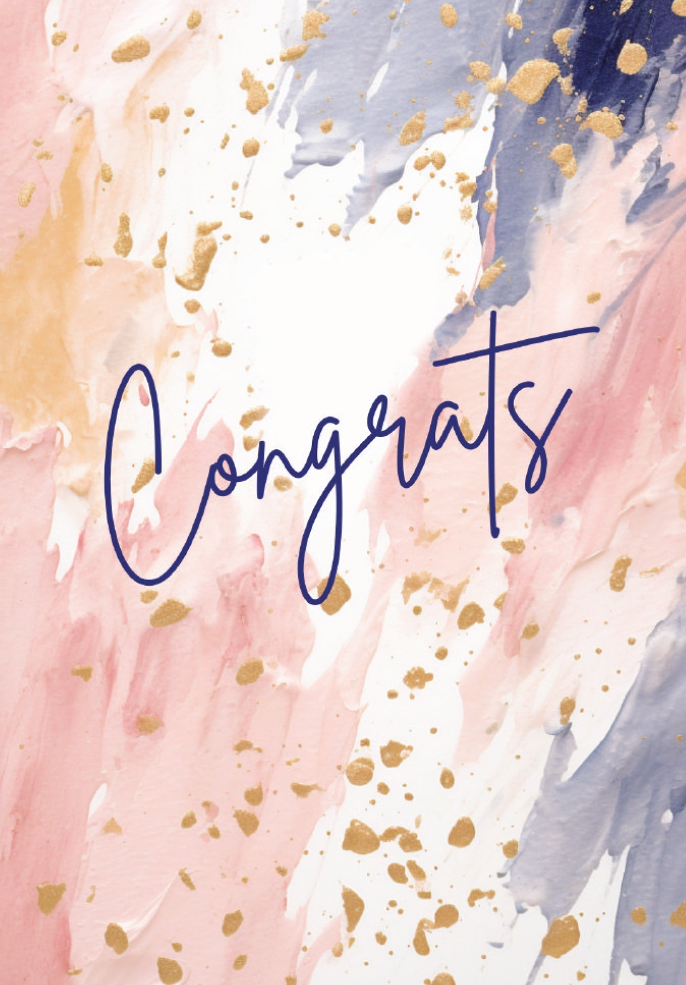 Congrats - Aquarell Bunt PDF