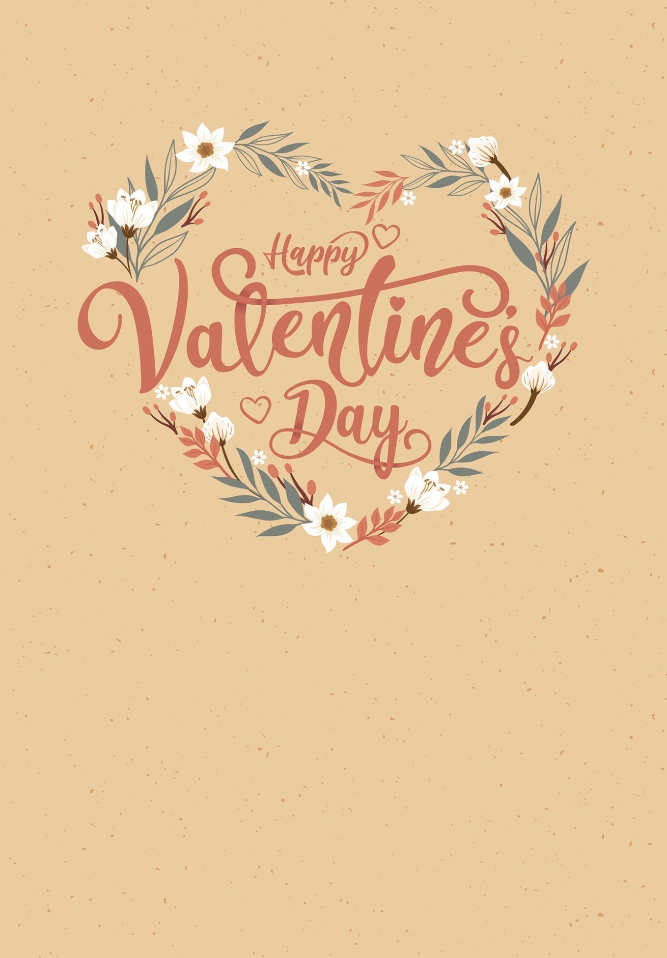 Wunschgutschein Happy Valentine's Day - Kranz – Geschenkgutschein Ansicht 2