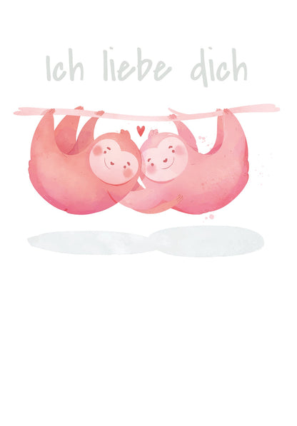 Ich liebe dich - Faultiere PDF