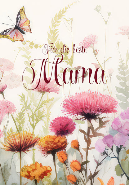 Für die beste Mama - Blumenwiese PDF