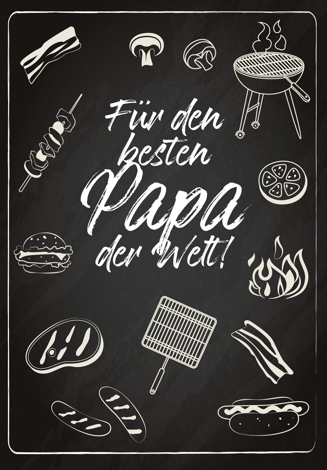 Für den besten Papa - Doodle PDF